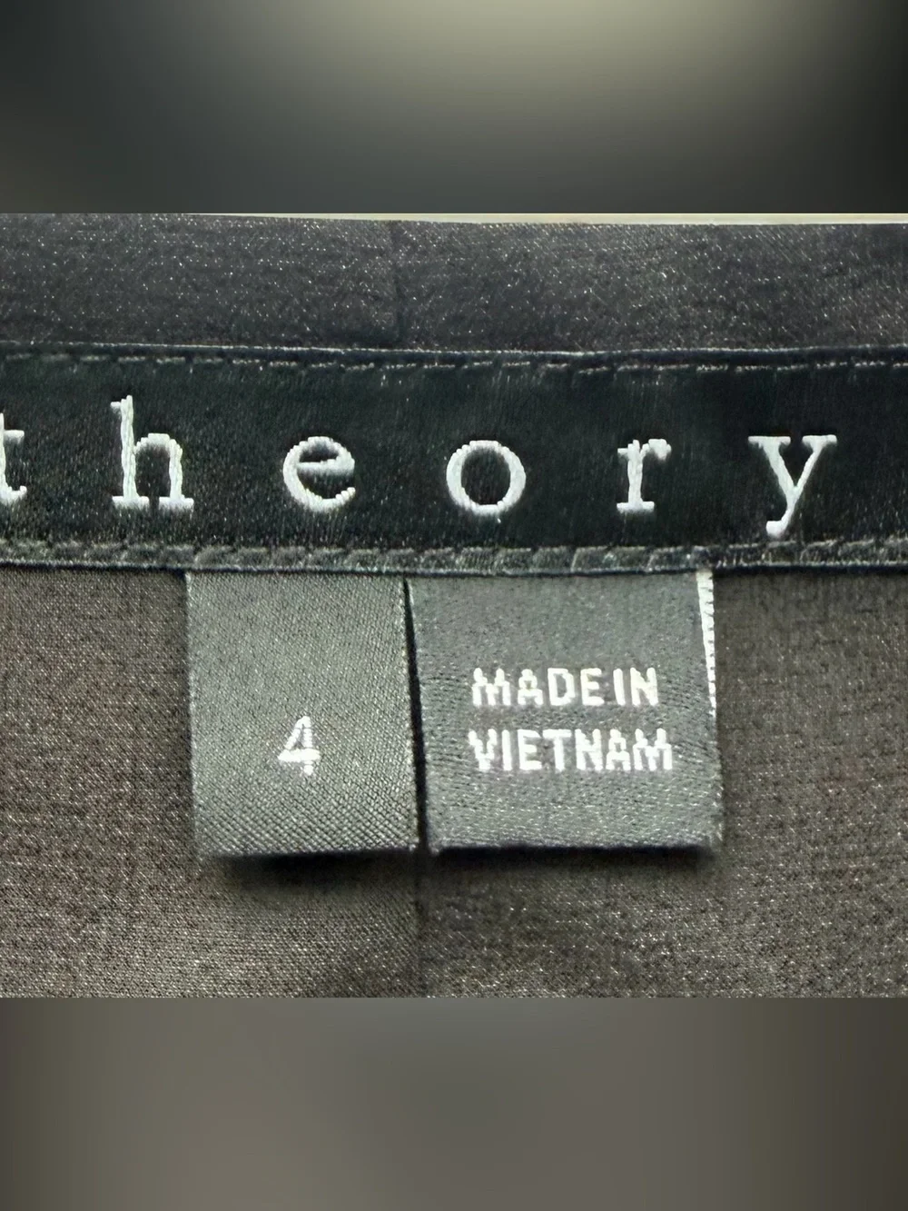 NWOT Theory Velvet Stretch Riding Blazer Sz 4 Black 2-Button Preppy Classic